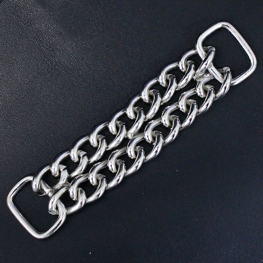 10 pcs Bulk 3.5 inch Welded Curb Chain #ZVC350S - Image 2