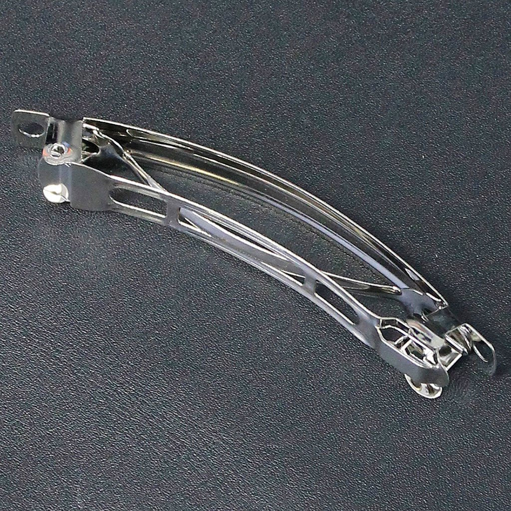 30 pcs Bulk 3 inch Hair Barrette Parts #ZBARR3S - Image 2