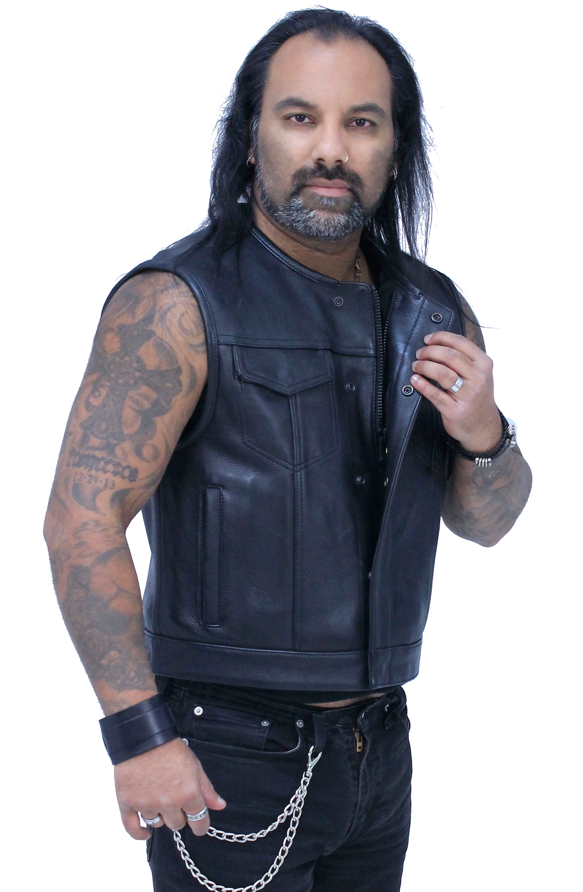 Men's Lowside Cropped Ultra Premium Club Vest #VM659CROP - Image 3