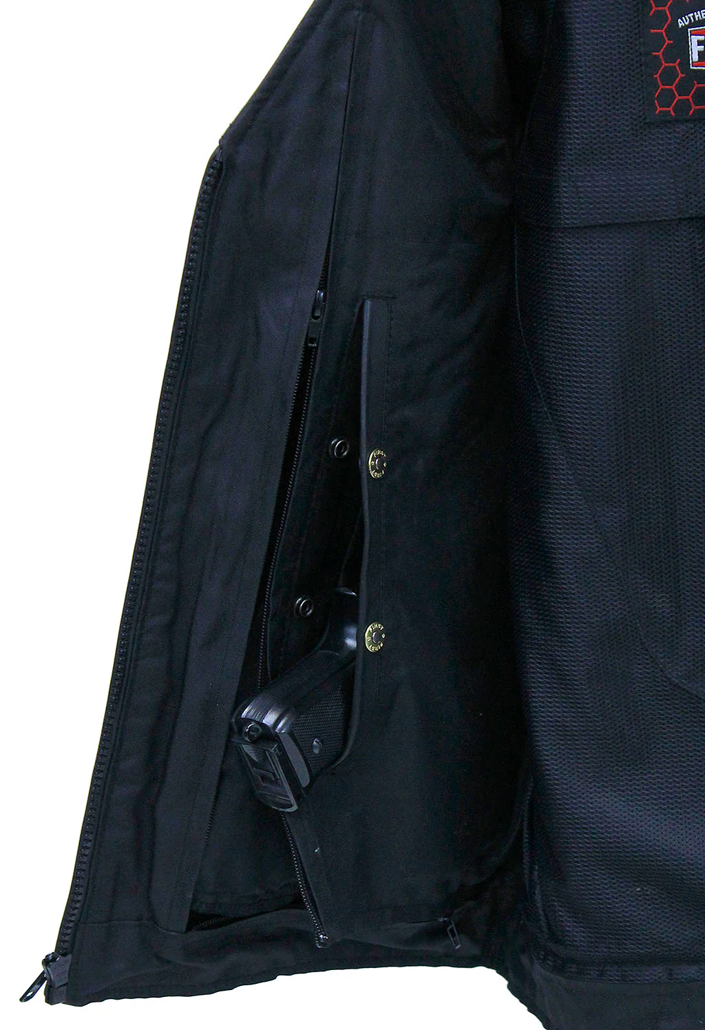 Men's Ultra Premium Leather Zip Vest #VM6170GZK - Image 5