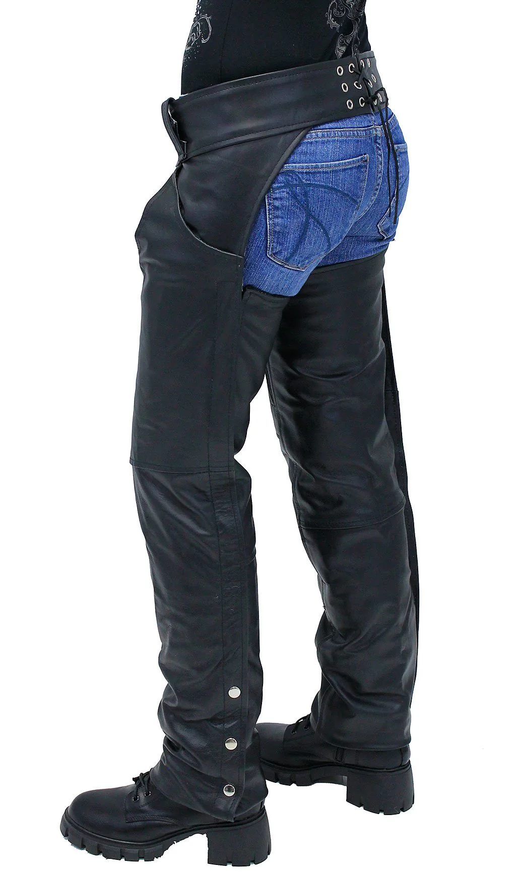 Pocket Chaps w/Stretch Thigh & Zip Out Lining #C462PZK - Image 2